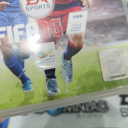 PS3 fifa 16 يوجد ملاحظات بسيطة بالعلبة