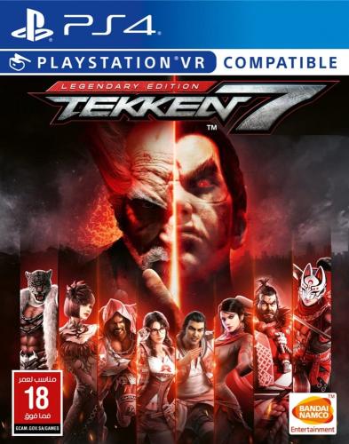 PS4 tekken 7 يوجد كسر بسيط بالعلبة