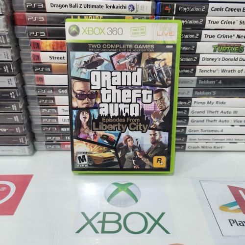 XBOX360 grand theft auto liberty city