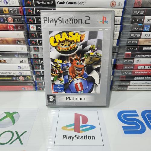 PS2 crash nitro kart يوجد اثار ماء بالغلاف الخارجي