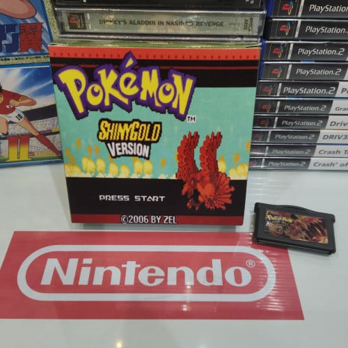 Gba pokemon shiny gold version تجاري