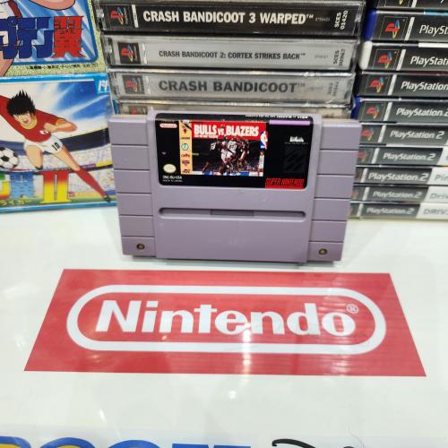 SNES bulls vs blazers and the nba playoffs