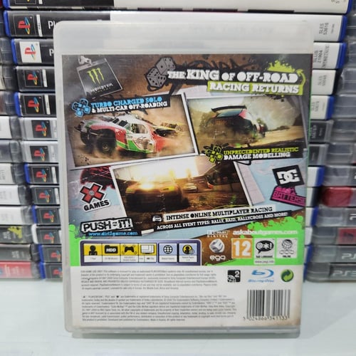 PS3 colin mcrae dirt 2 يوجد اثار ماء بالغلاف الخار...