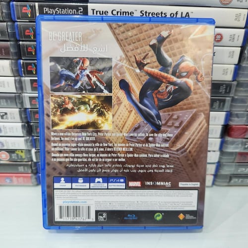 PS4 marvel spider man