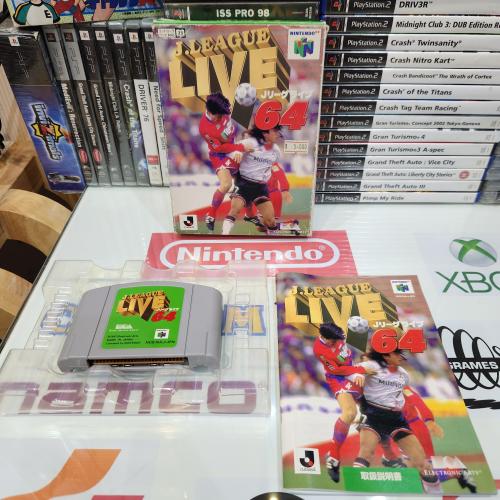 N64 J.LEAGUE LIVE 64 (Japan)