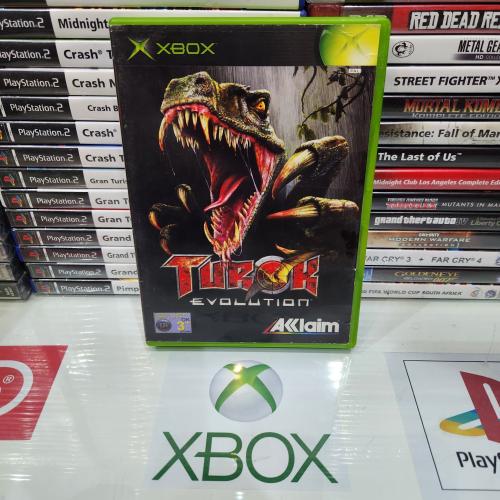 Xbox turok evolution يوجد ضرر بالغلاف