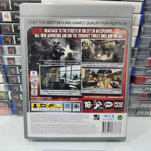 PS3 tom clancy's rainbow six vegas 2