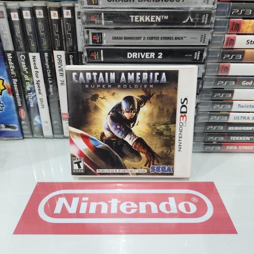 3DS captain America super soldier
