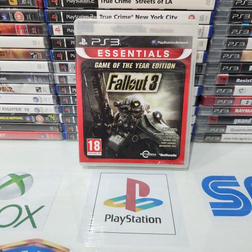 PS3 fallout 3 يوجد ملاحظة بسيطة بالغلاف الخارجي