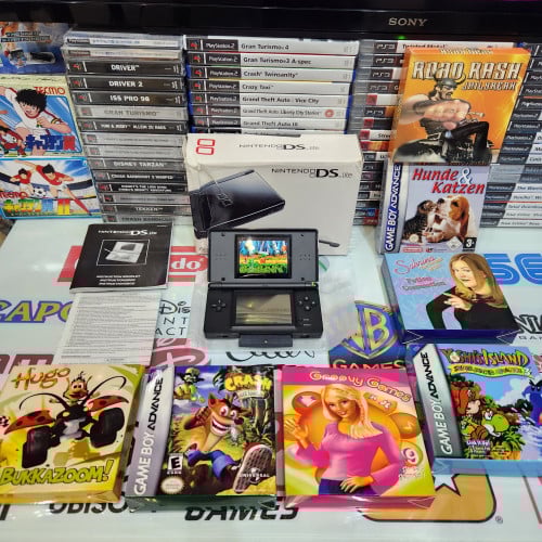 جهاز نينتدو دي اس لايت لون اسود nds