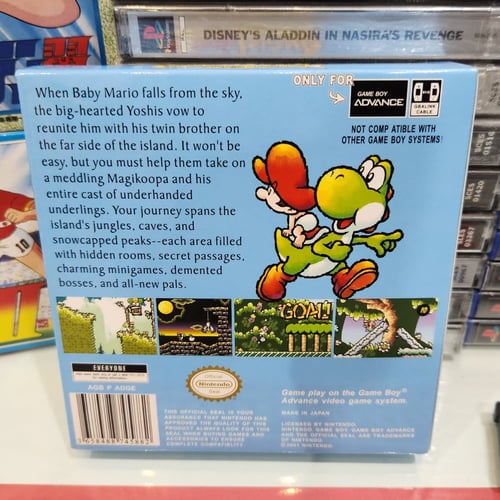 Gba yoshi's island super mario advance 3 تجاري