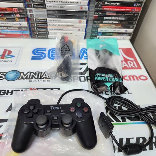 PS2 جهاز بلاستيشن تو 2 مبرمج بداخله 125 لعبة