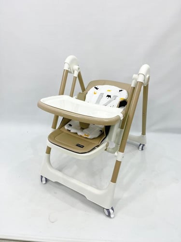 كرسي طعام ماركة (burbay) 3*1 قابل للتعديل وقابل لل...