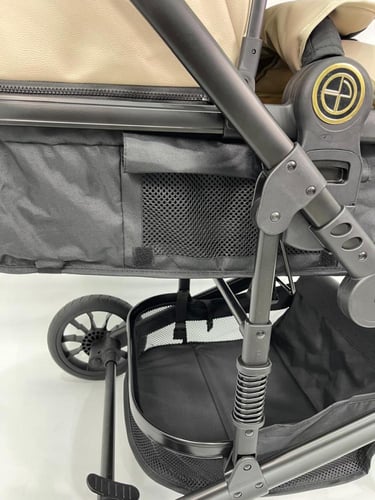 طقم تنقّل 4-في-1 للمولود الجديد – عربة + مقعد سيار...