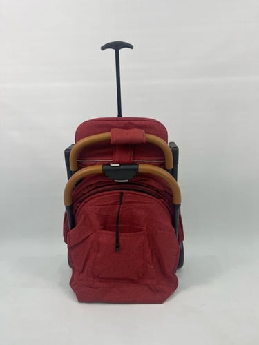 عربة أطفال ماركة(ضحكة) مع كرسي سيارة شيال 2 في 1 ق...