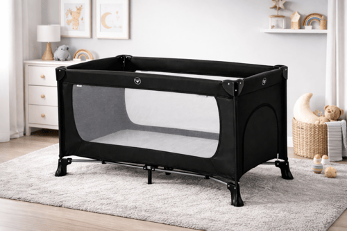سرير سفر أطفال محبس قابل للطي - مهد محمول للرضع وا...