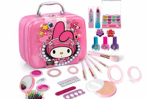 مجموعة مكياج - ميكب - للأطفال البنات قابلة للغسل ل...