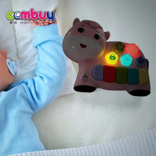 بيانو الأطفال اللطيف على شكل بقرة (Cute Piano) - أ...