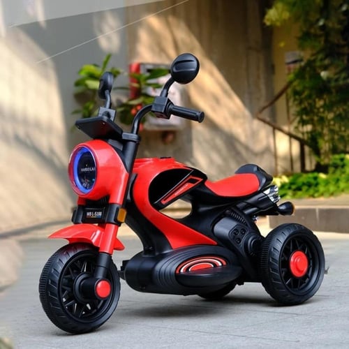 دراجة نارية كهربائية للأطفال بثلاث عجلات، بطارية 6...