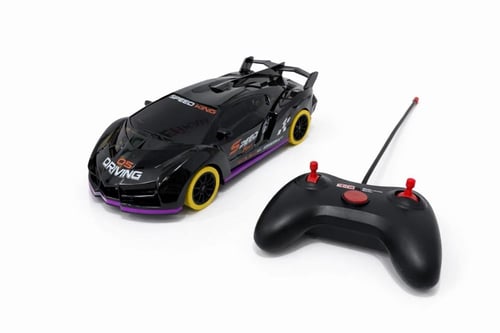 سيارة سباق متحولة بضوء وموسيقى - ريموت كنترول وشحن...