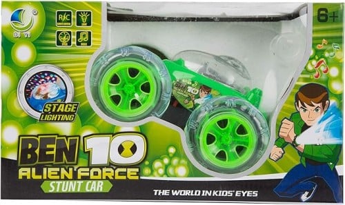 سيارة سباق بن 10 بجهاز تحكم