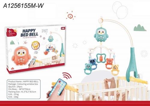 موبايل سرير موسيقي ومضيء ( ضحكة)