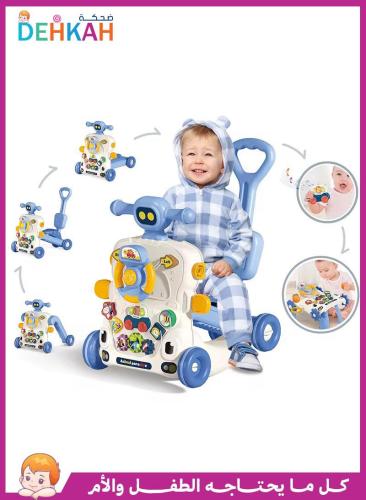 مشاية تعليم المشي 6 في 1 متعددة الوظائف مخصصة للنم...