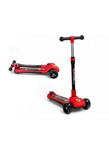 سكوتر أطفال ثلاثي العجلات قابل للطي مع عجلات "ليد"...