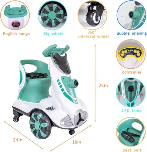سيارة الفقاعات الكهربائية للأطفال – تصميم جديد ومم...