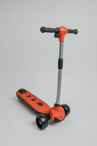 سكوتر كهربائي للأطفال بثلاث عجلات – شاحن، إضاءة LE...