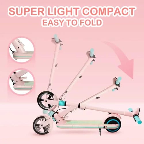 سكوتر كهربائي - وردي