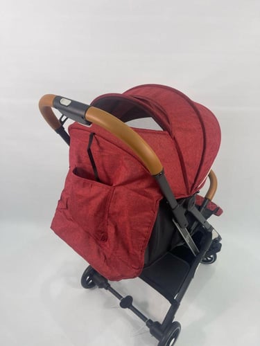 عربة أطفال ماركة(ضحكة) مع كرسي سيارة شيال 2 في 1 ق...