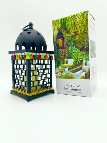 فانوس الضوء مع 3 شمعات D70-3