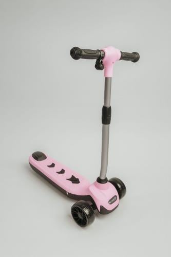 سكوتر كهربائي للأطفال بثلاث عجلات – شاحن، إضاءة LE...