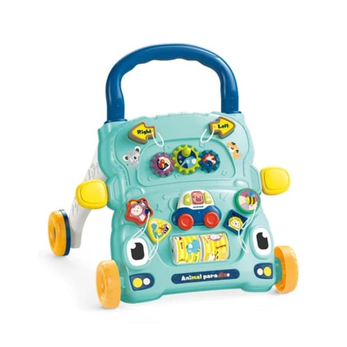 ممشى DEHKAH التعليمي 2-في-1 يجلس-إلى-وقوف مع لوح ر...