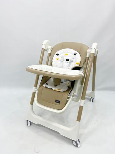 كرسي طعام ماركة (burbay) 3*1 قابل للتعديل وقابل لل...