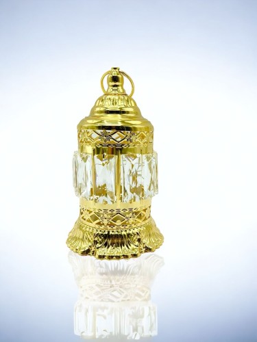 فانوس ضوء دهبي كريستال JL23073