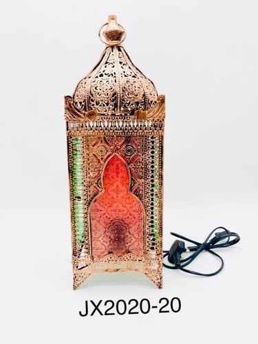 JX2020-20 فانوس كبير مع اللمبه الداخليه للتعليق دا...
