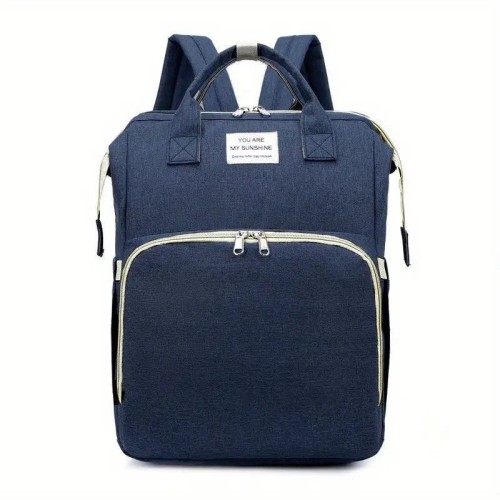 حقيبة حفاضات أنيقة أزرق