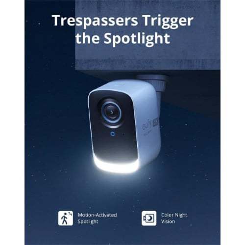 كاميرا خارجية eufy Security Cam S300 3C 2-Cam - كا...