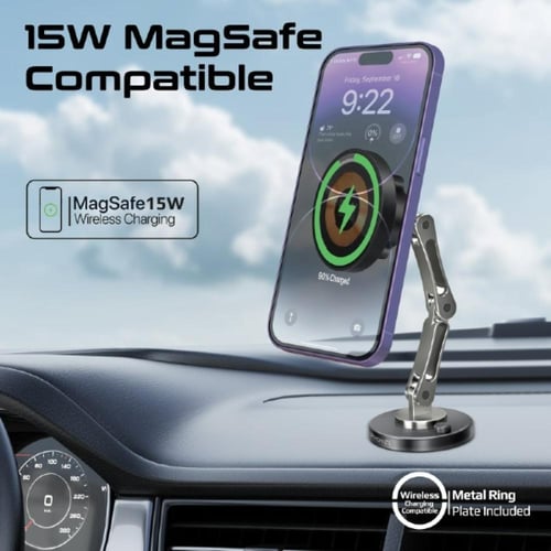 حامل وشاحن MagSafe بقوة 15 واط Magnus-Qi من Promat...