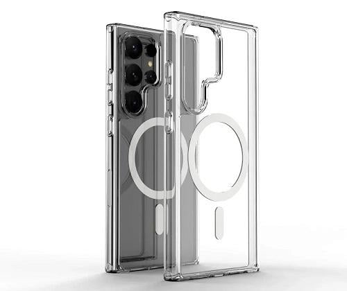 كفر حماية D3O مع ماج سيف لسلسلة جوالات سامسونج اس...