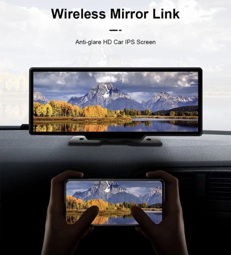 شاشة سيارة مع كاميرا بحجم 10 انش