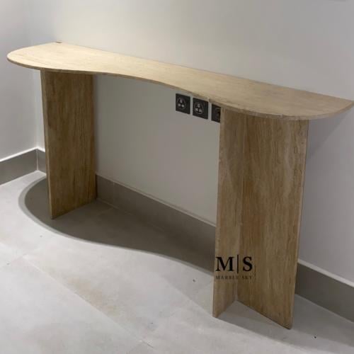 كونسول رخام ترافنتينو طبيعي