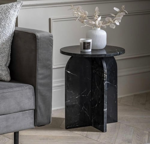 طلب خاص طاولة جانبية رخام اسباني