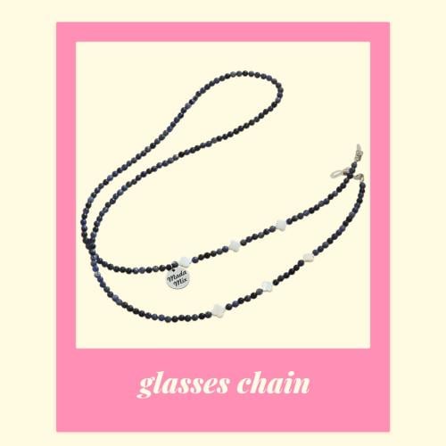 تعليقة نظارة ازرق