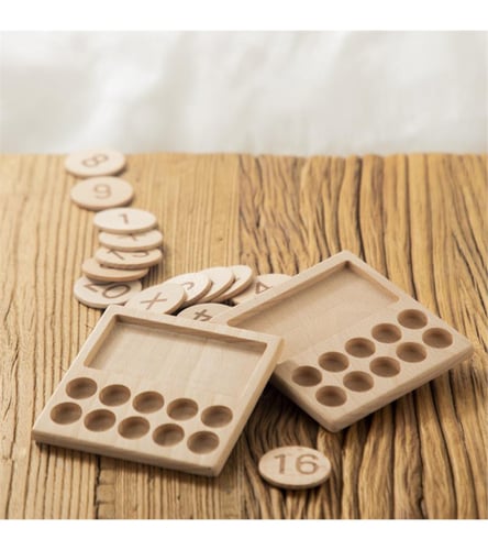 math toy - لعبة الحساب الخشبية