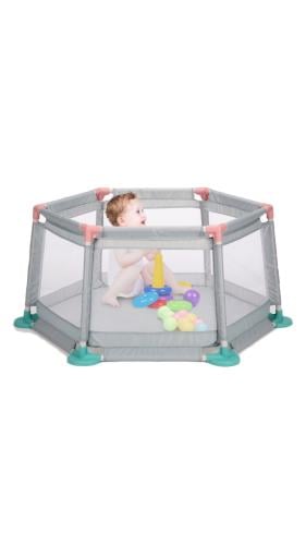 حاجز امان للأطفال ( ملعب مع كرات ١٠ كرات ملونة)