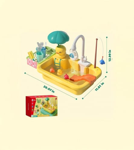 Dishwasher Set Toys- لعبة مجموعة غسالة الصحون