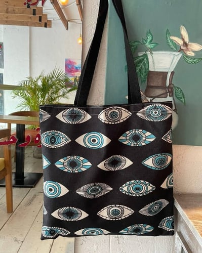 tote bag - Magical eyes